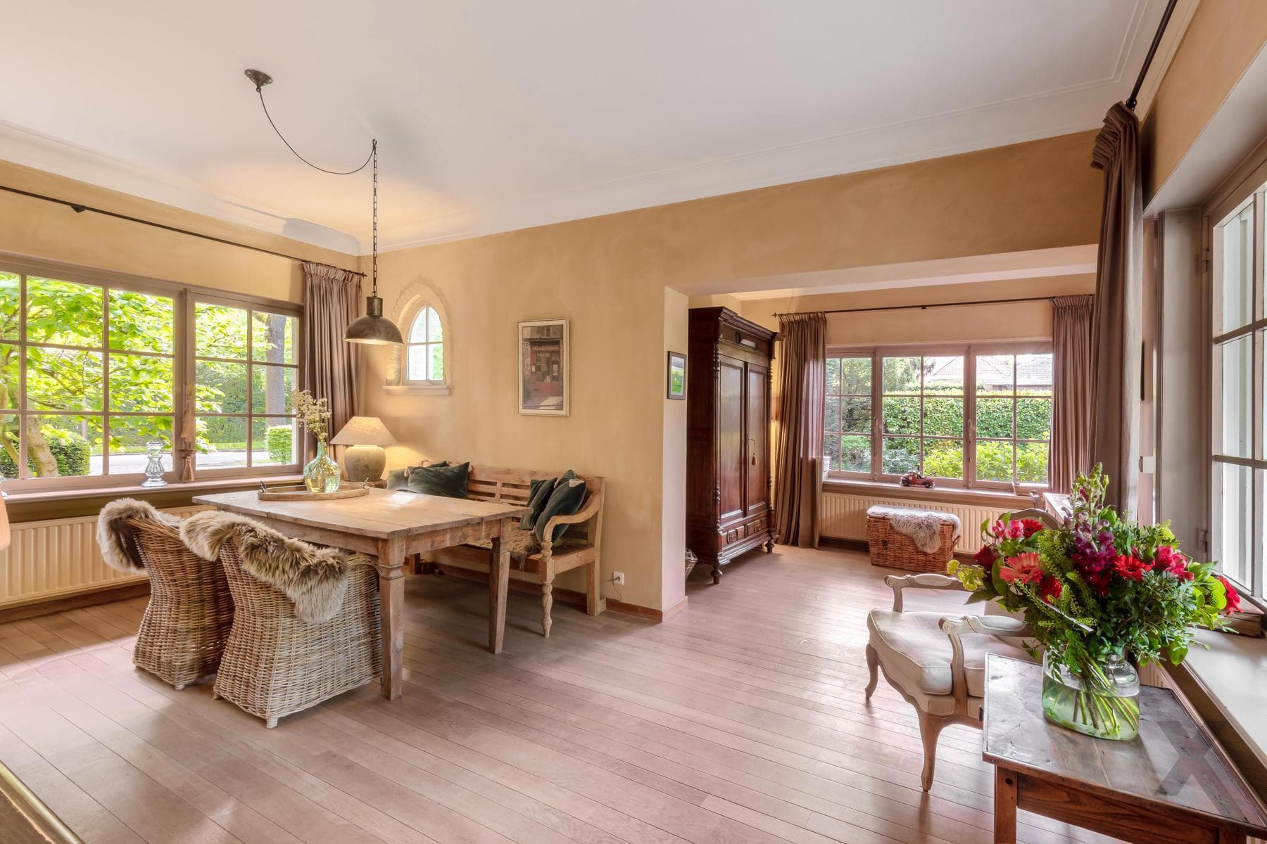 Karaktervolle rieten kap woning met aanbouw op 4.334 m² (ZW) — foto 6