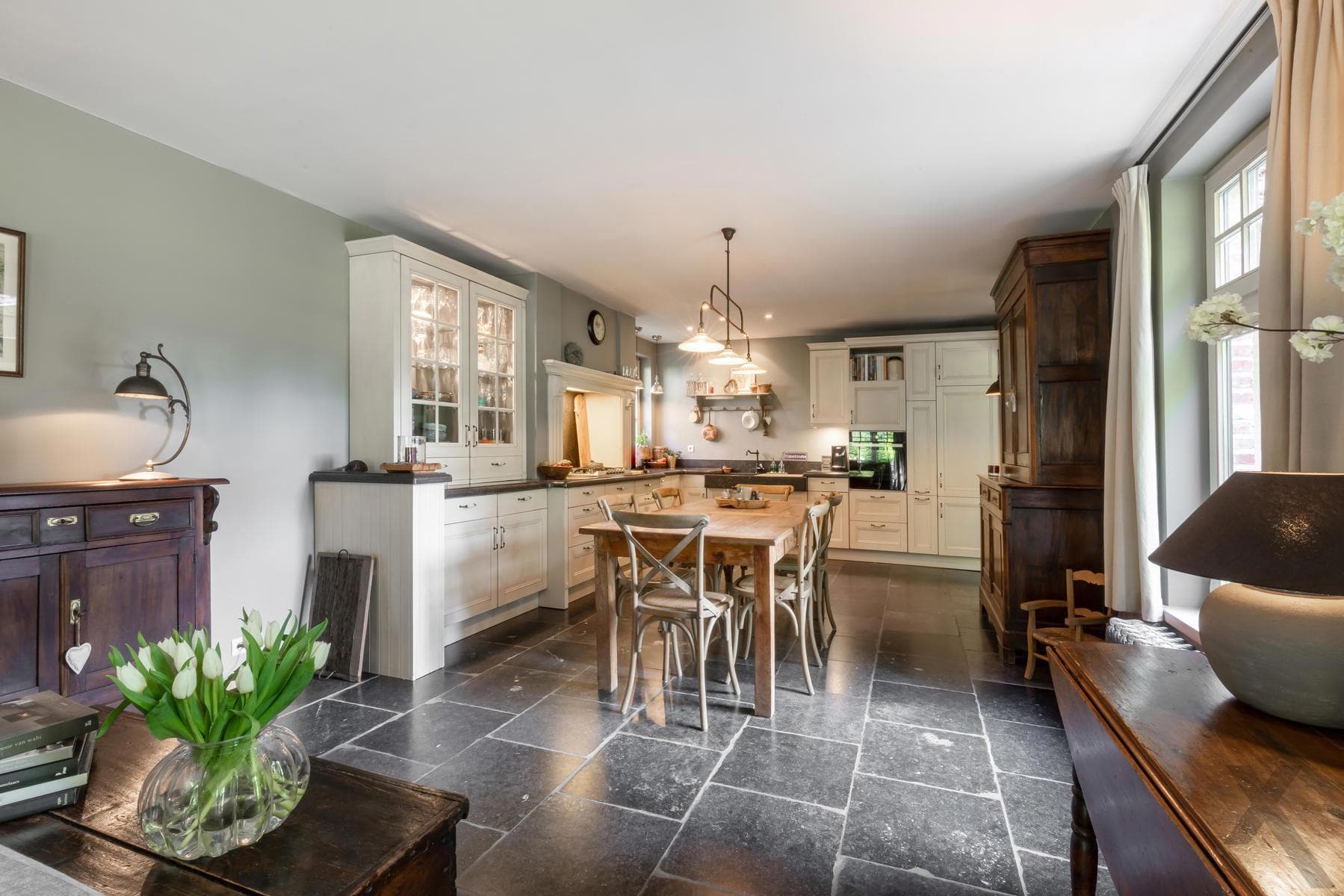 Karaktervolle rieten kap woning met aanbouw op 4.334 m² (ZW) — foto 13