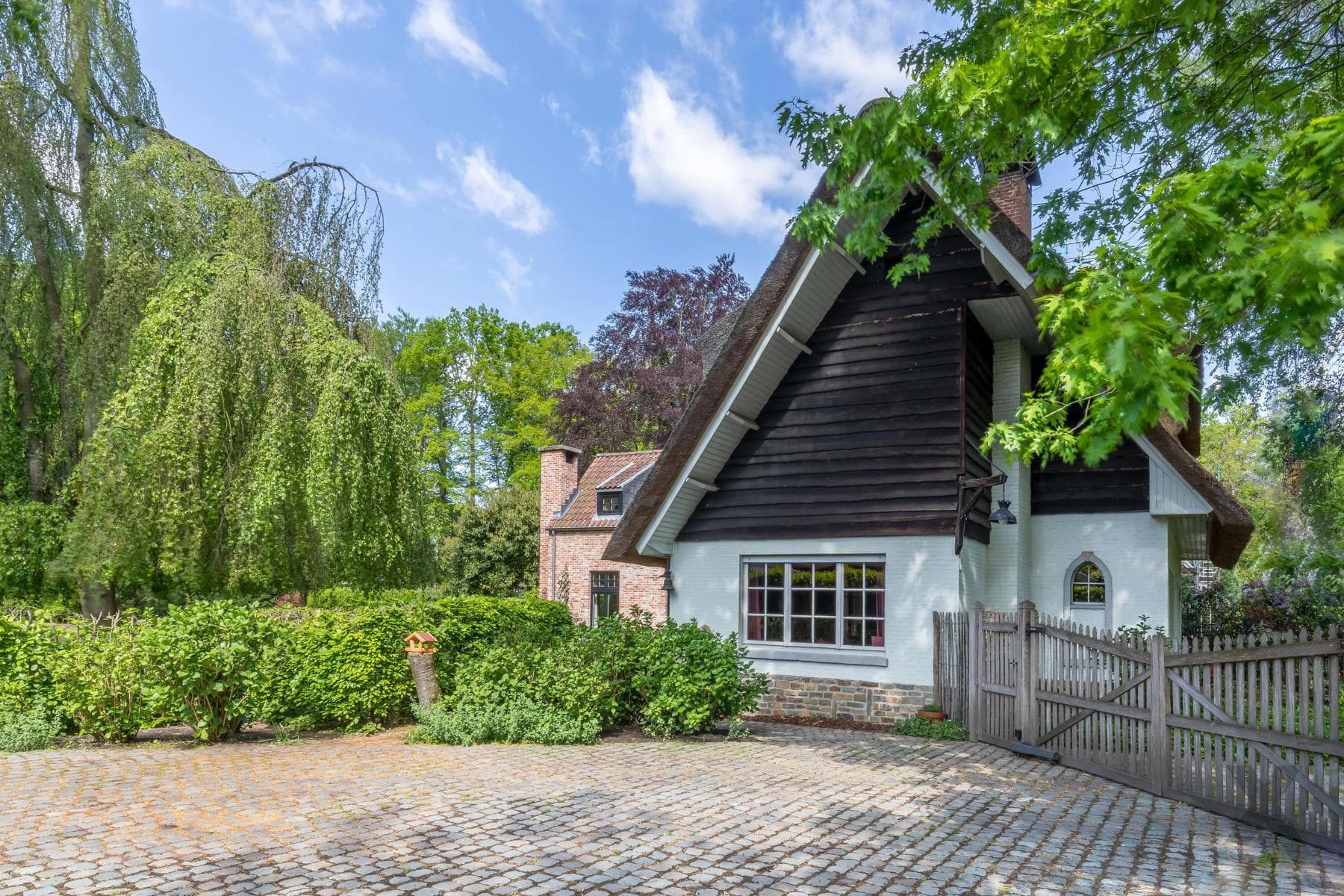 Karaktervolle rieten kap woning met aanbouw op 4.334 m² (ZW) — foto 35