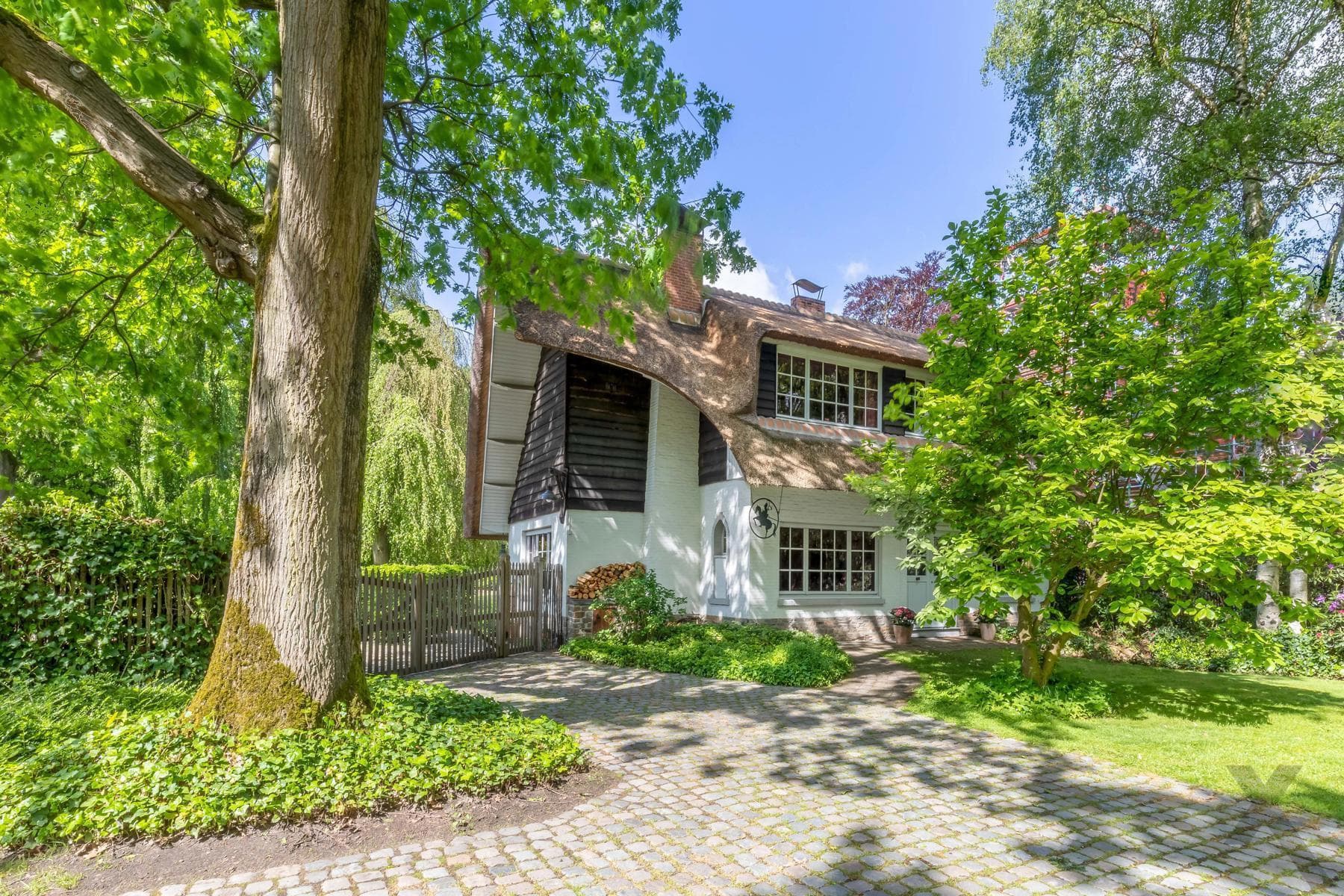 Karaktervolle rieten kap woning met aanbouw op 4.334 m² (ZW) — foto 34